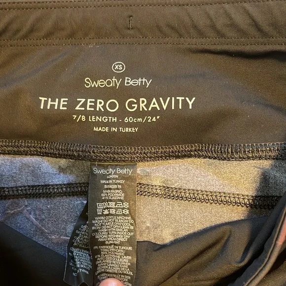 EUC Sweaty Betty - 7/8 leggings XS - Picture 4 of 10